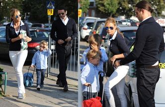 Rozenek i Majdan jadą z dziećmi do szkoły! (ZDJĘCIA)