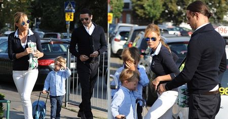 Rozenek i Majdan jadą z dziećmi do szkoły! (ZDJĘCIA)