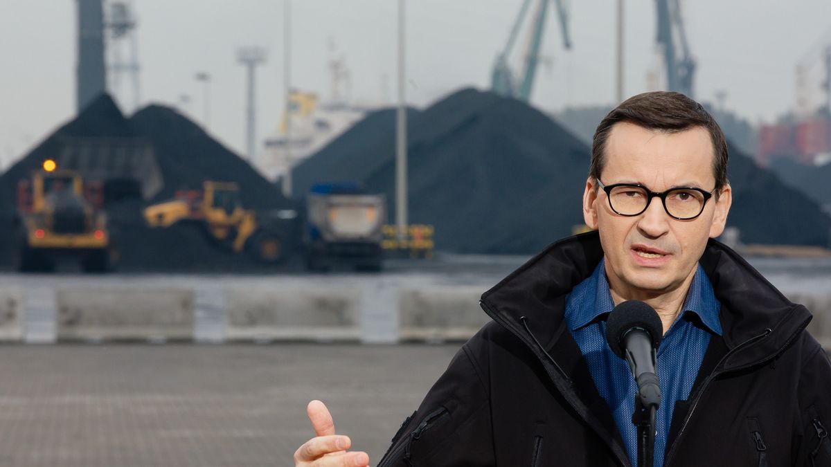 2022.10.22 Gdansk | Wizyta w Porcie Gdansk Fot: Krystian Maj/KPRM
Gdansk, port, wegiel