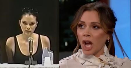 Victoria Beckham po latach tłumaczy posępną minę na konferencji Spice Girls: "Miałam POTĘŻNEGO KACA!"