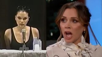 Victoria Beckham po latach tłumaczy posępną minę na konferencji Spice Girls: "Miałam POTĘŻNEGO KACA!"