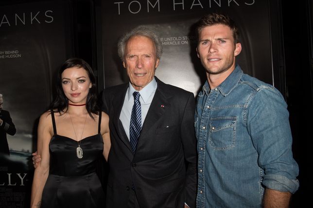 Clint Eastwood z synem Scottem