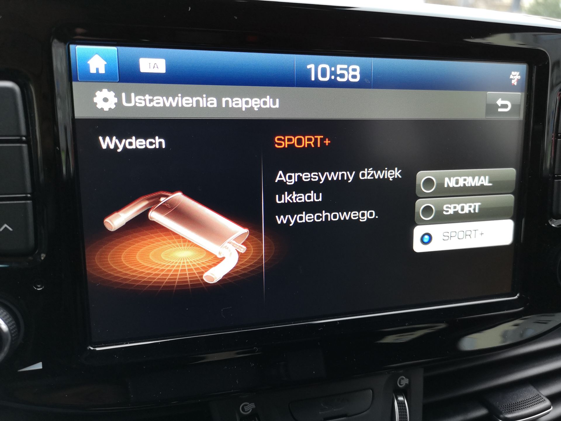 Hyundai i30 Fastback N: Programowa konfiguracja ustawień auta 8