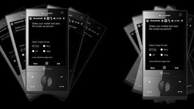 Zrzut ekranu po potrząśnięciu telefonem 1