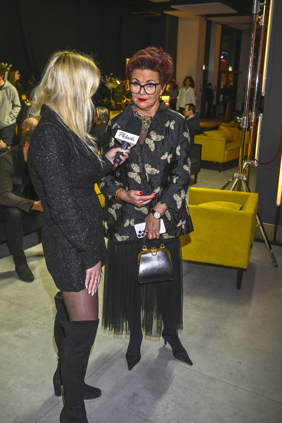 Jolanta Kwaśniewska na gali "Bestsellery Empiku"