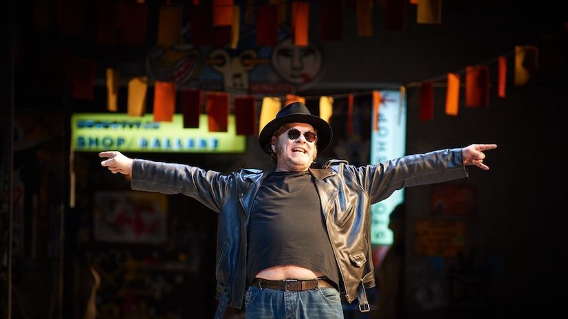 Michael Volle (Sir John Falstaff) © Matthias Baus/ Staatsoper Berlin