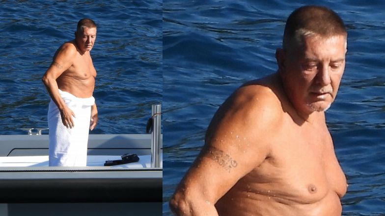 Stefano Gabbana na wakacjach z ukochanym