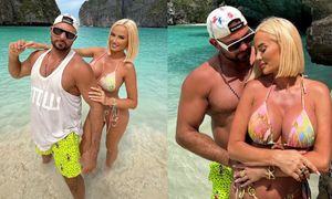 Półnaga Izabela Macudzińska pręży się w Tajlandii u boku męża: "ISTNY OGIEŃ" (FOTO)