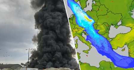 Pożar w Siemianowicach Śląskich. Zadymiliśmy pół Europy