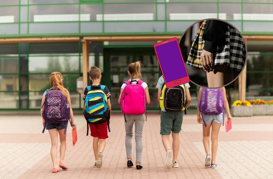 Students fight with school statutes. Will short skirts be allowed?