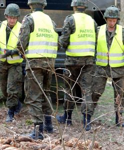 Ponad 150 granatów w lesie pod Warszawą