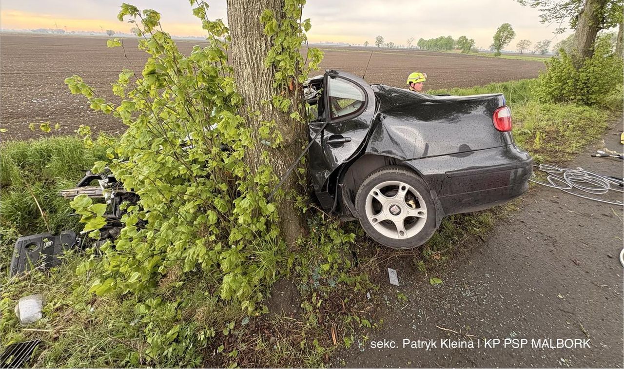 19-latka nie żyje. Ogromna tragedia koło Malborka
