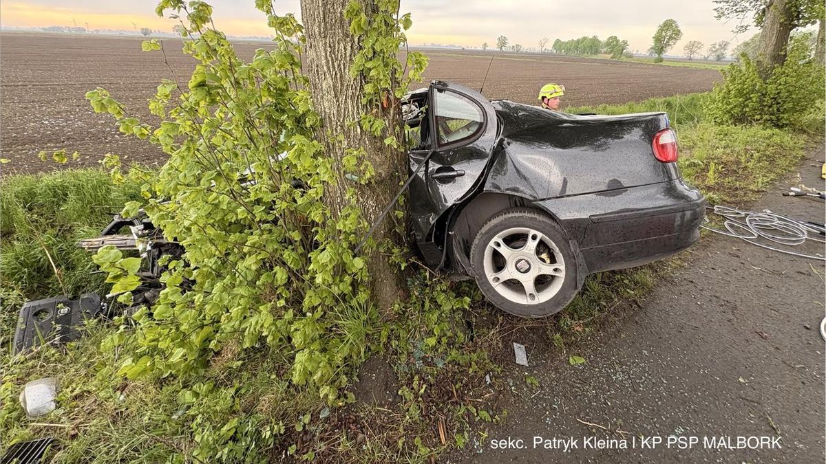Tragedia w powiecie malborskim. Nie żyje jedna osoba