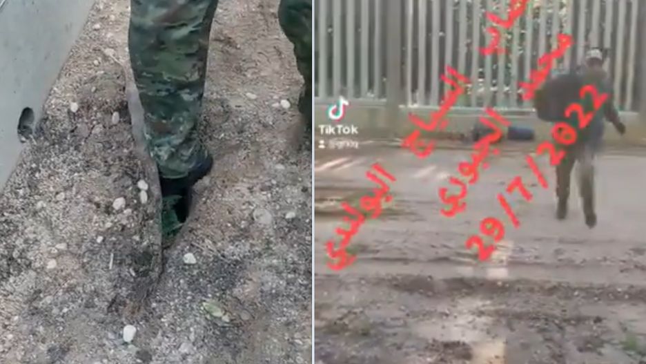 Podkopem pod płotem na granicy z Białorusią