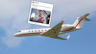 Prezydent podpisał ustawy paliwowe w samolocie. Opublikowali zdjęcie