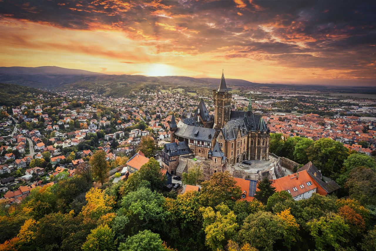 Wernigerode. Kolorowe miasto u stóp mrocznych gór