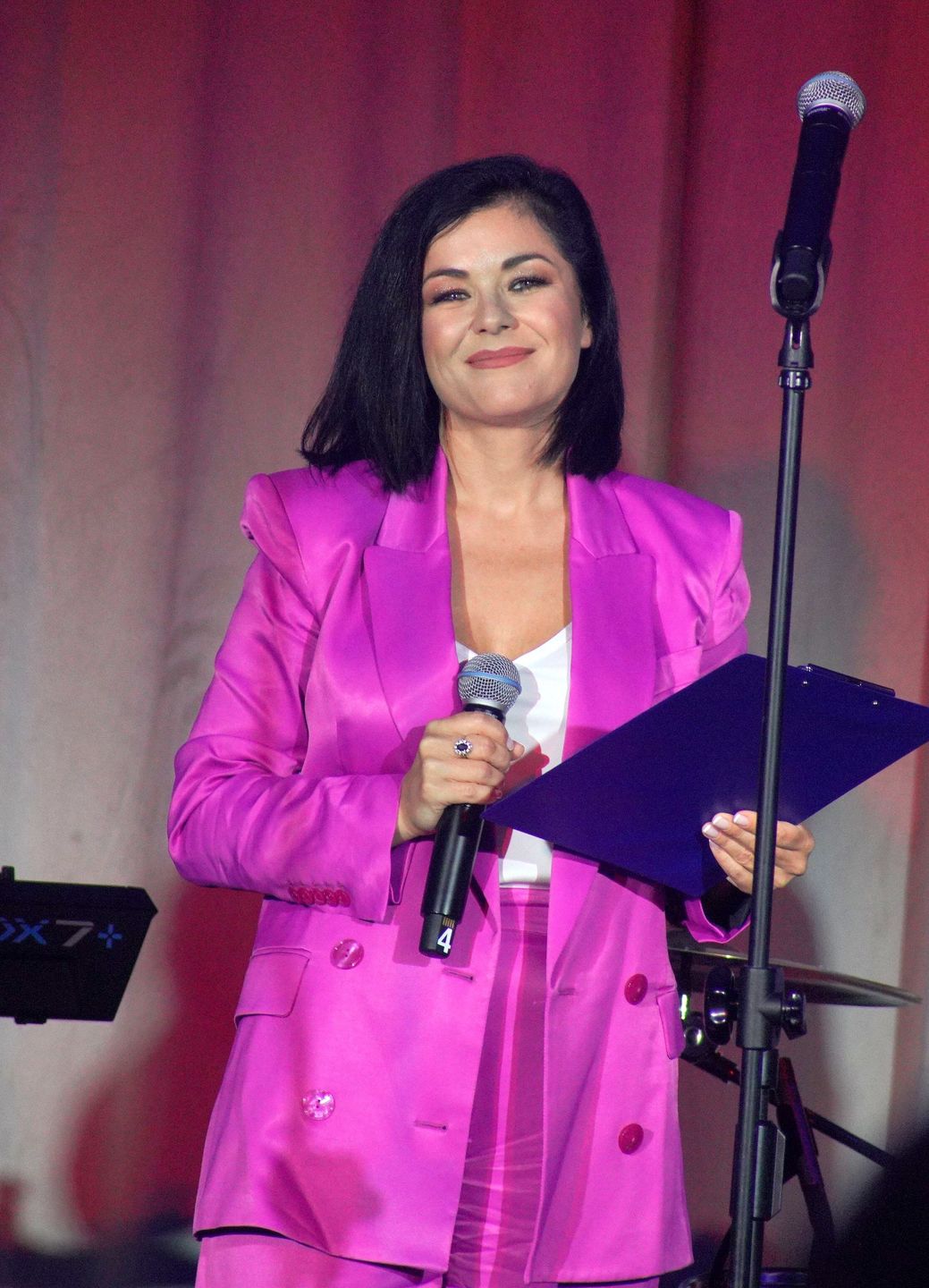 Katarzyna Cichopek poprowadziła jubileuszowy koncert "króla góralskiego disco polo"
