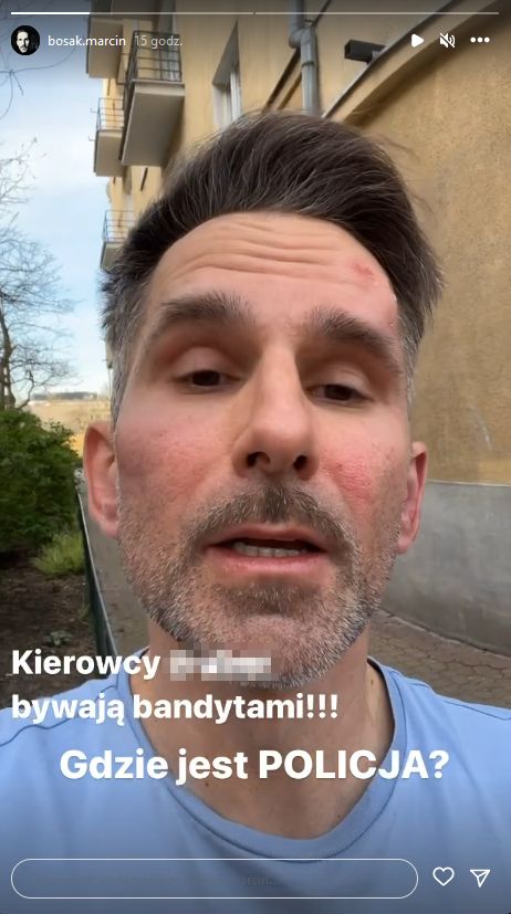 Marcin Bosak został pobity