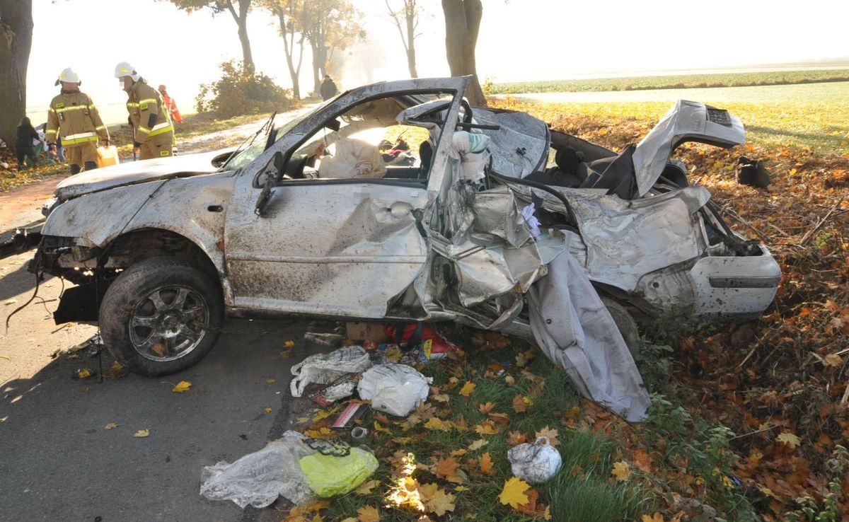 39-latka dachowała w Żółkiewce. Gdy trafiła do szpitala, odkryto powód