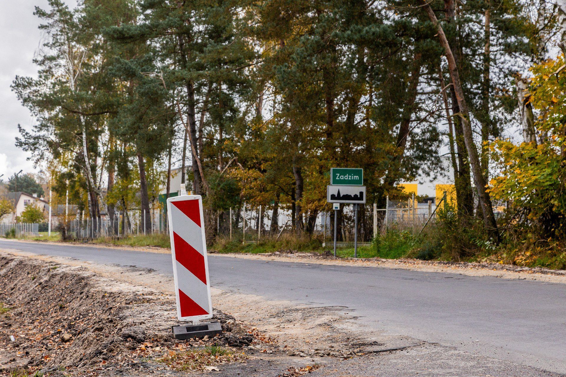 Modernizacja drogi Zadzim - Pęczniew, na odcinku Zadzim - Pałki.