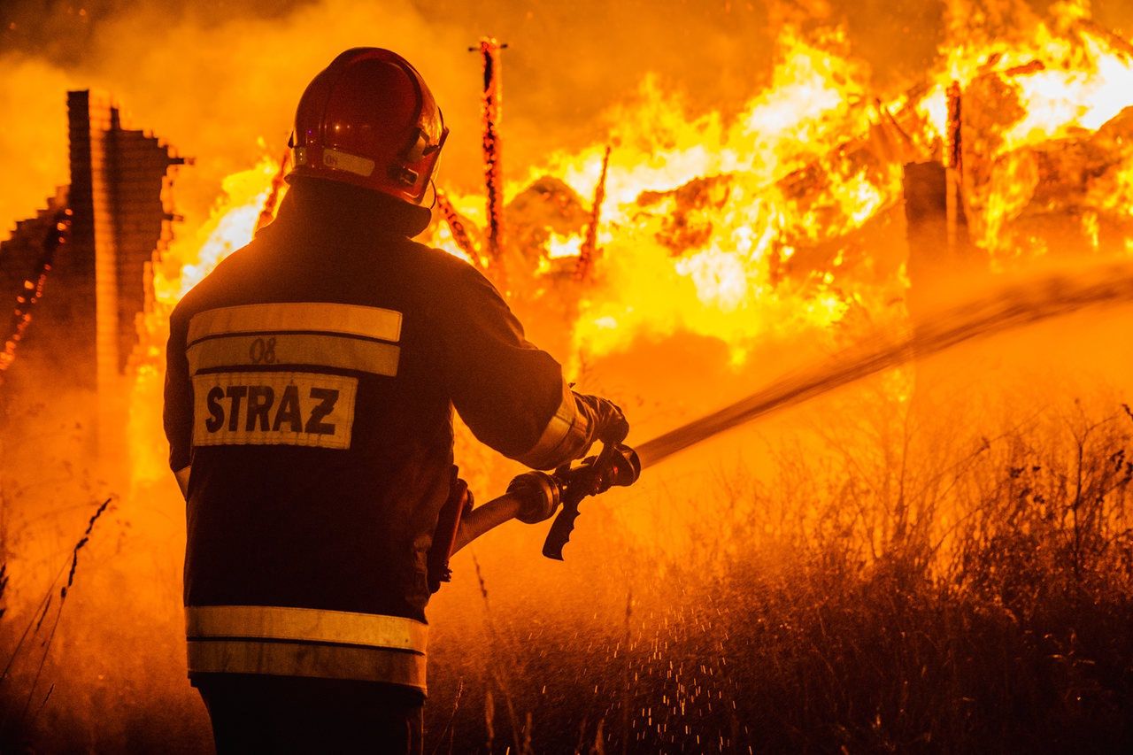 Statystyki pożarów w 2021 roku