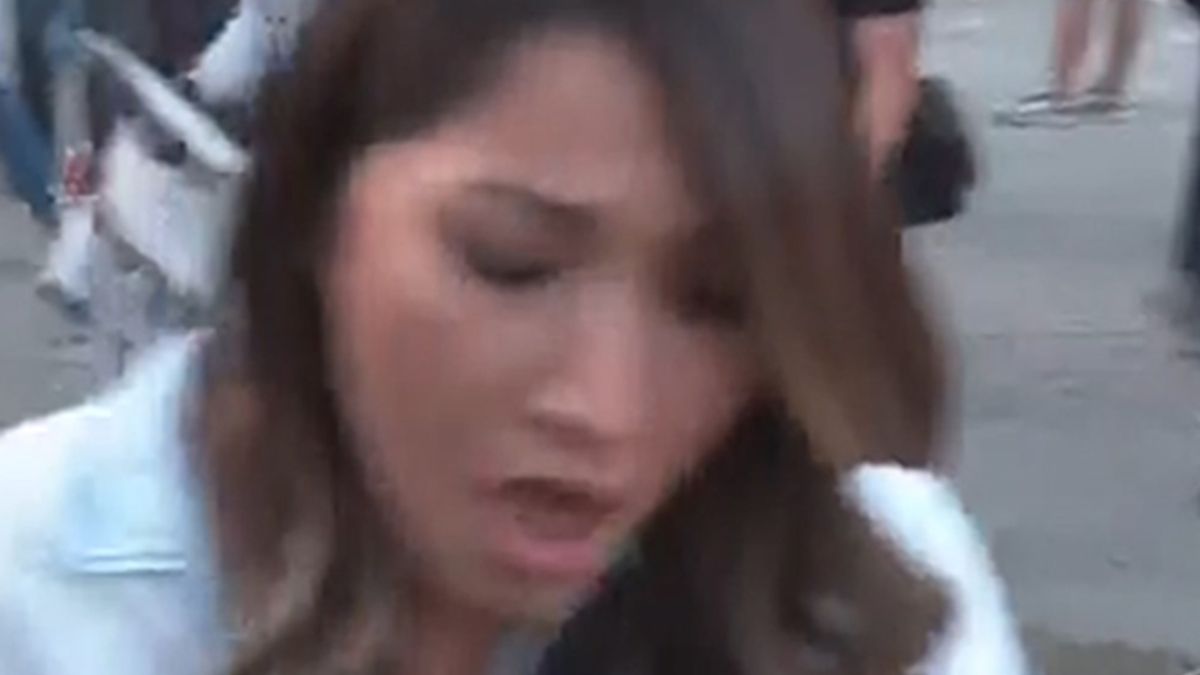 Dziennikarka CNN zaatakowana gazem.