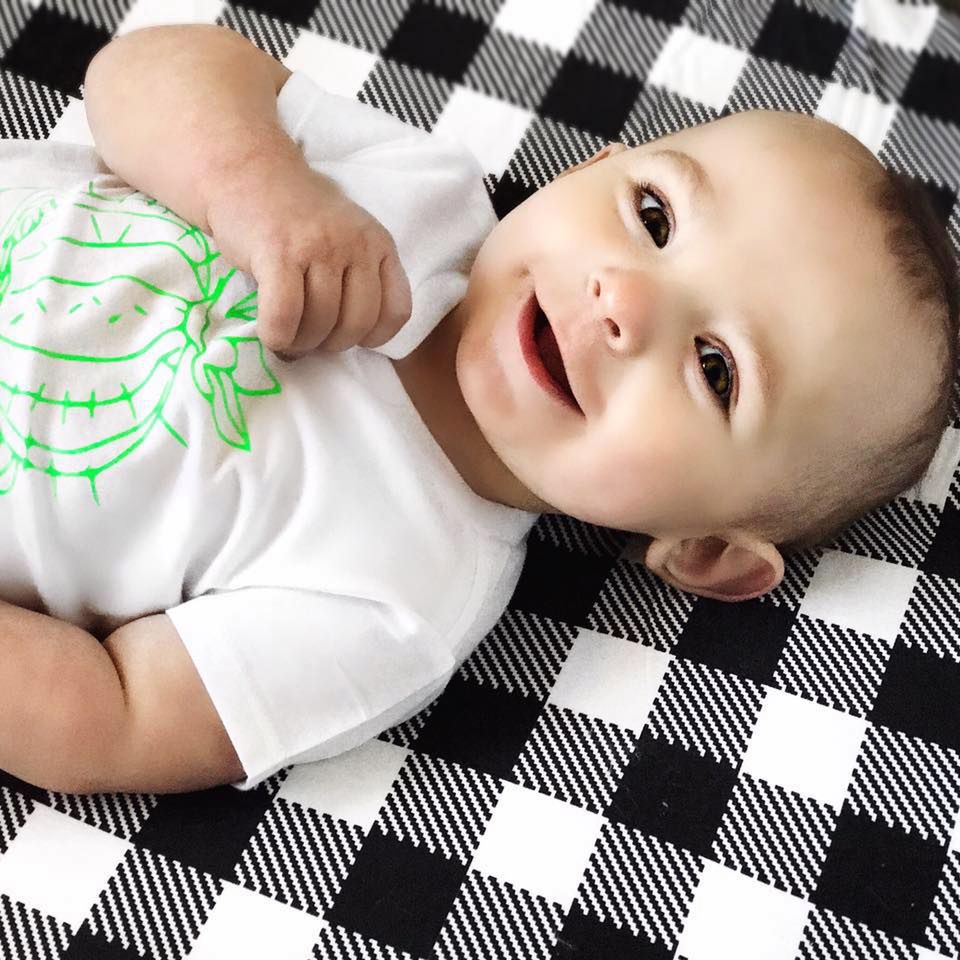 Mały Sloan miał tylko siedem miesięcy