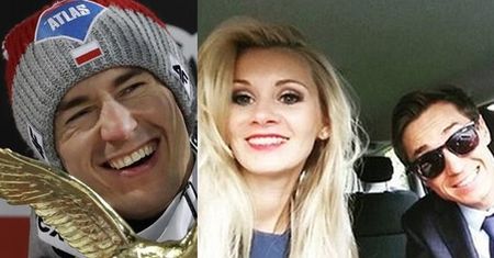Jak Stoch zdobył żonę? "Capnął ją za plecy i huknął w ucho"