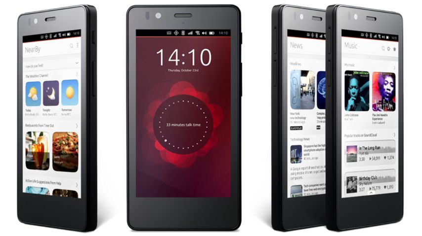 W skrócie: pierwszy smartfon z Ubuntu, zrzuty ekranu z mobilnego Windowsa 10 i podróbka Apple Watcha