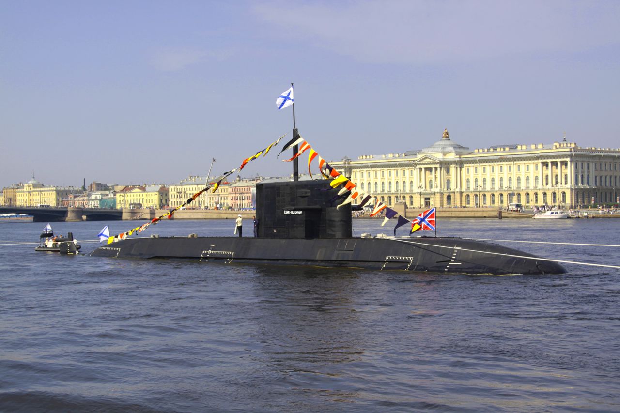 B-585 Saint Petersburg, a prototype vessel of the Project 677 Lada.