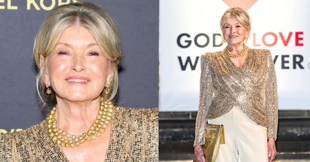 85-letnia Martha Stewart zachwyciła młodzieżową aparycją i "złotą" stylizacją na gali. Czas się dla niej zatrzymał? (ZDJĘCIA)