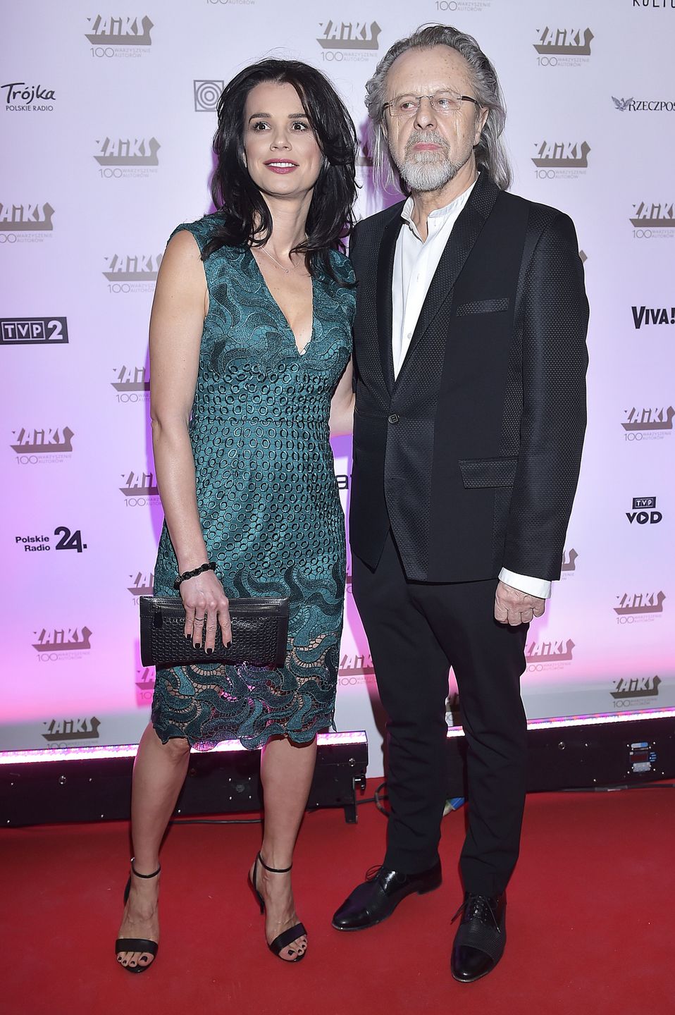 scena z: Jan A.P. Kaczmarek, Aleksandra Twardowska-Kaczmarek, SK:, , fot. Jacek Kurnikowski/AKPAGala Jubileuszowa 100-lecia Stowarzyszenia Autorów ZAiKS, marzec 2018, stulecie ZAiKS, Gala stulecia ZAiKS, ZAiKS, Gala 100-lecia ZAiKS, 100 lat ZAiKS, Jan A.P. Kaczmarek, Aleksandra Twardowska-Kaczmarek
