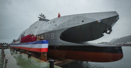 "Niewidzialne" katamarany z Tajwanu. Korwety Tuo Chiang zatopią chińską flotę inwazyjną