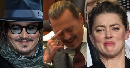 Johnny Depp WYBUCHA ŚMIECHEM po pytaniu do ochroniarza, czy WIDZIAŁ JEGO PENISA. Miał oddawać mocz w holu wynajętego domu... (FOTO)