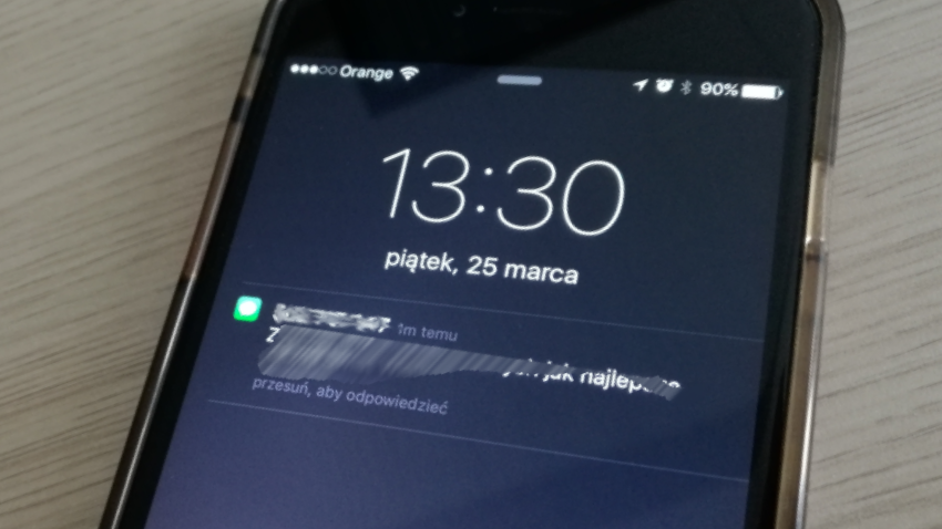 smartfon, telefon, SMS