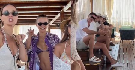 Lewandowscy, Szczęśni i Bednarkowie nagrali razem rolkę. "Wojtek kradnie show". Wyszło zabawnie?
