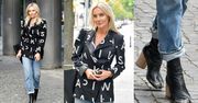"Trendsetterka" Agnieszka Woźniak-Starak paraduje chodnikiem w "oryginalnych" butach za 4,5 tysiąca (ZDJĘCIA)