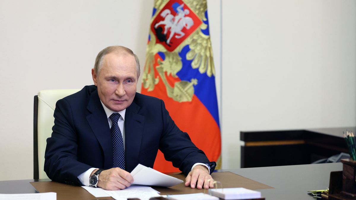 Na zdjęciu Władimir Putin