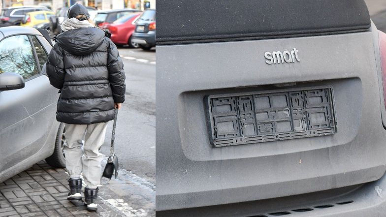 Ewa Chodakowska jeździ po mieście z torebką Chanel za 20 tysięcy i... bez tablicy rejestracyjnej