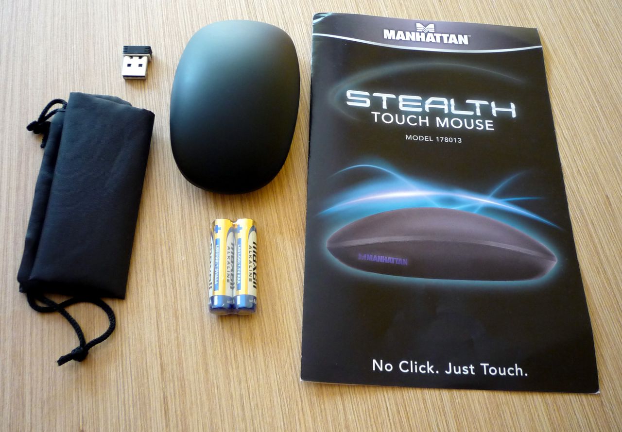 Manhattan Stealth Touch Mouse - zawartość opakowania