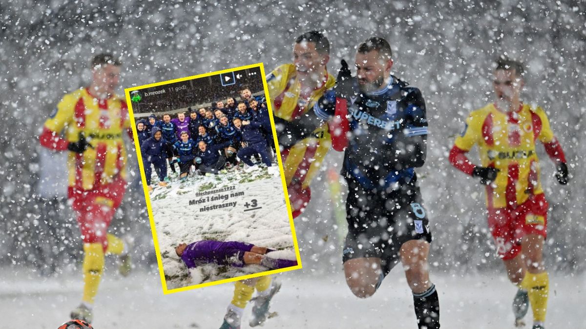 Na zdjęciu: mecz Korona Kielce - Lech Poznań