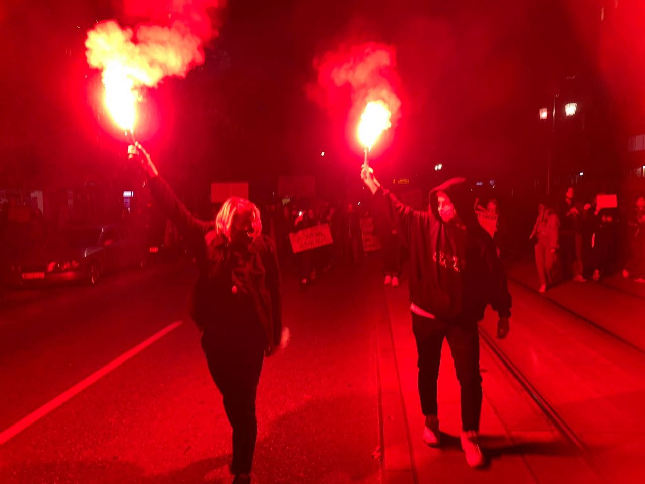 Protesty kobiet. Strajkujący wyszli na ulice w całym kraju