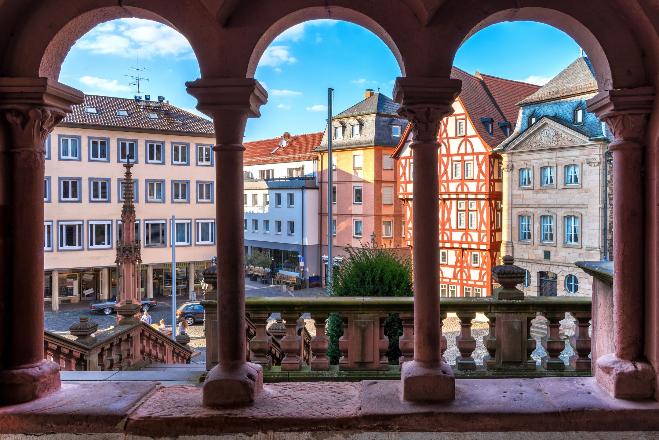 Aschaffenburg zachwyca wspaniała architekturą