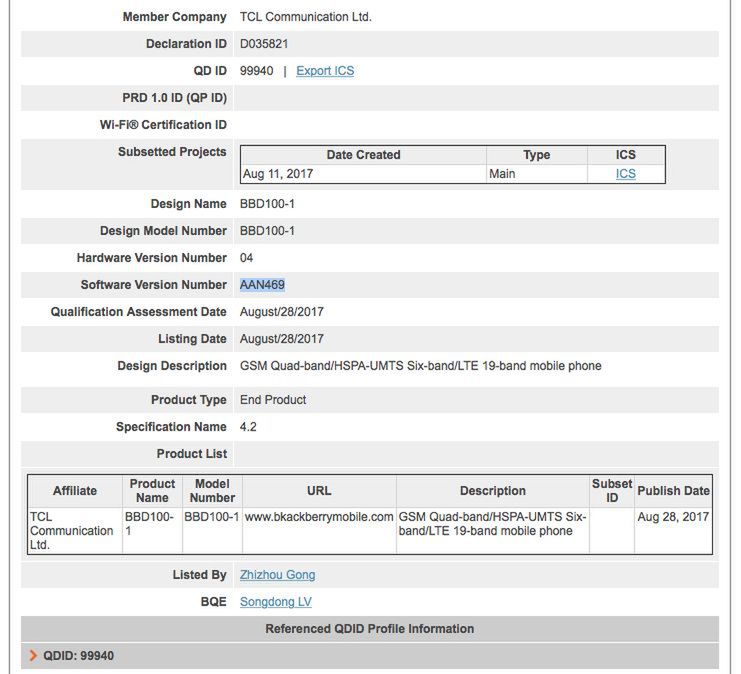 BlackBerry Krypton już wkrótce. To zdecydowanie inny sprzęt niż KEYone 2
