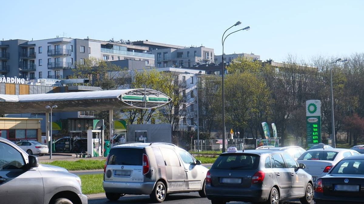Stacja paliw BP przy ul. Północnej w Lublinie