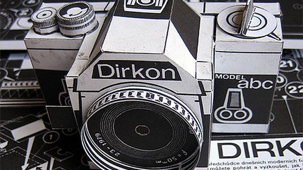 Dirkon – czeski papierowy aparat otworkowy 1