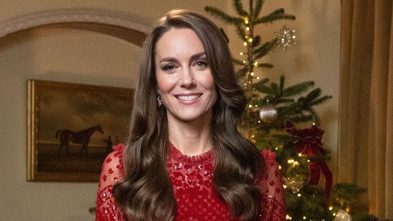 Księżna Kate zachwyciła w pięknej czerwonej kreacji
