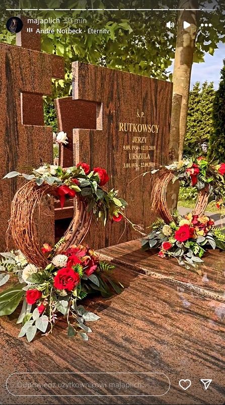 Grób rodziców Krzysztofa Rutkowskiego