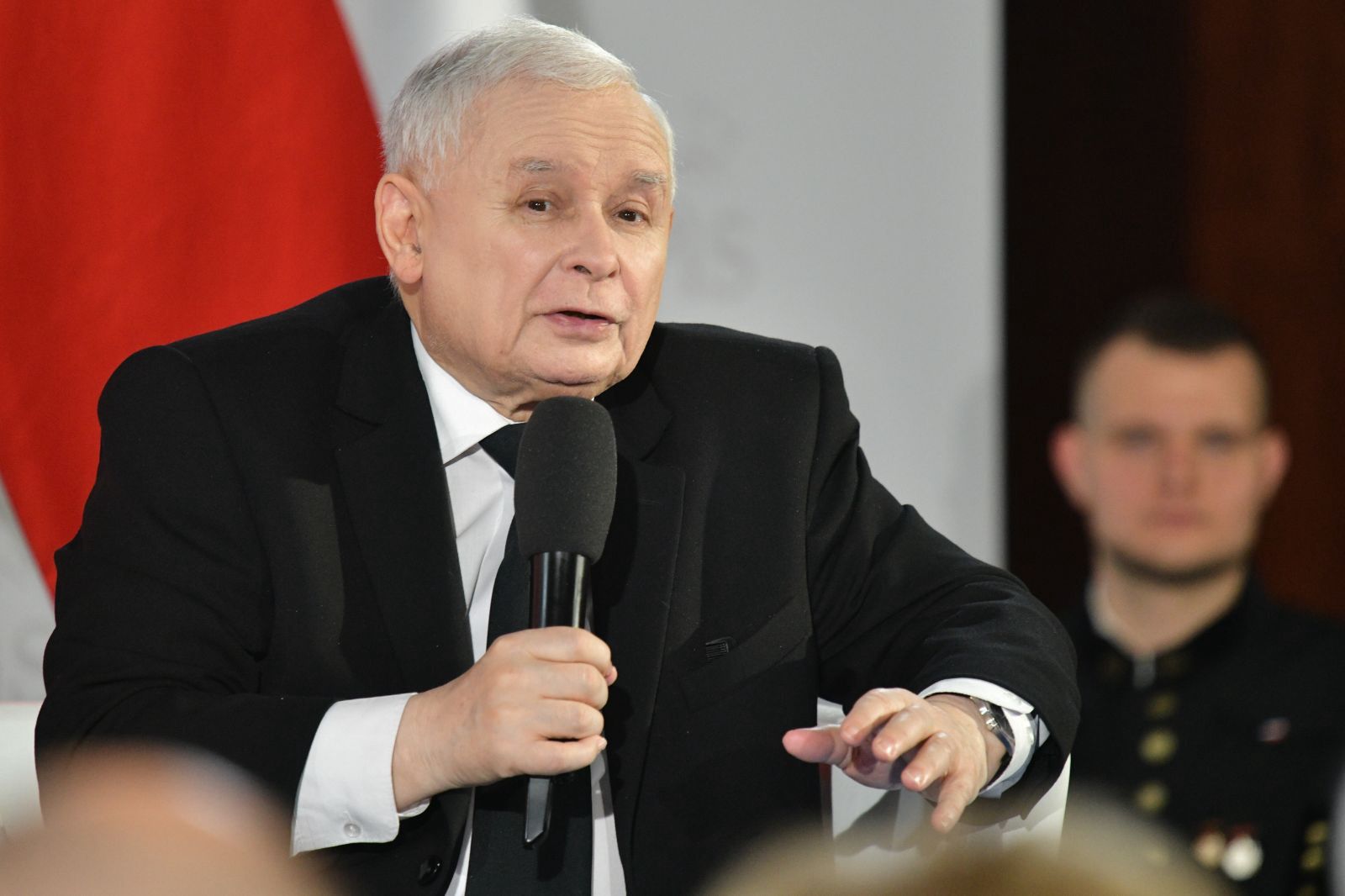 Kaczyński mówił o meczu Francja - Polska. Zaliczył wielką wpadkę
