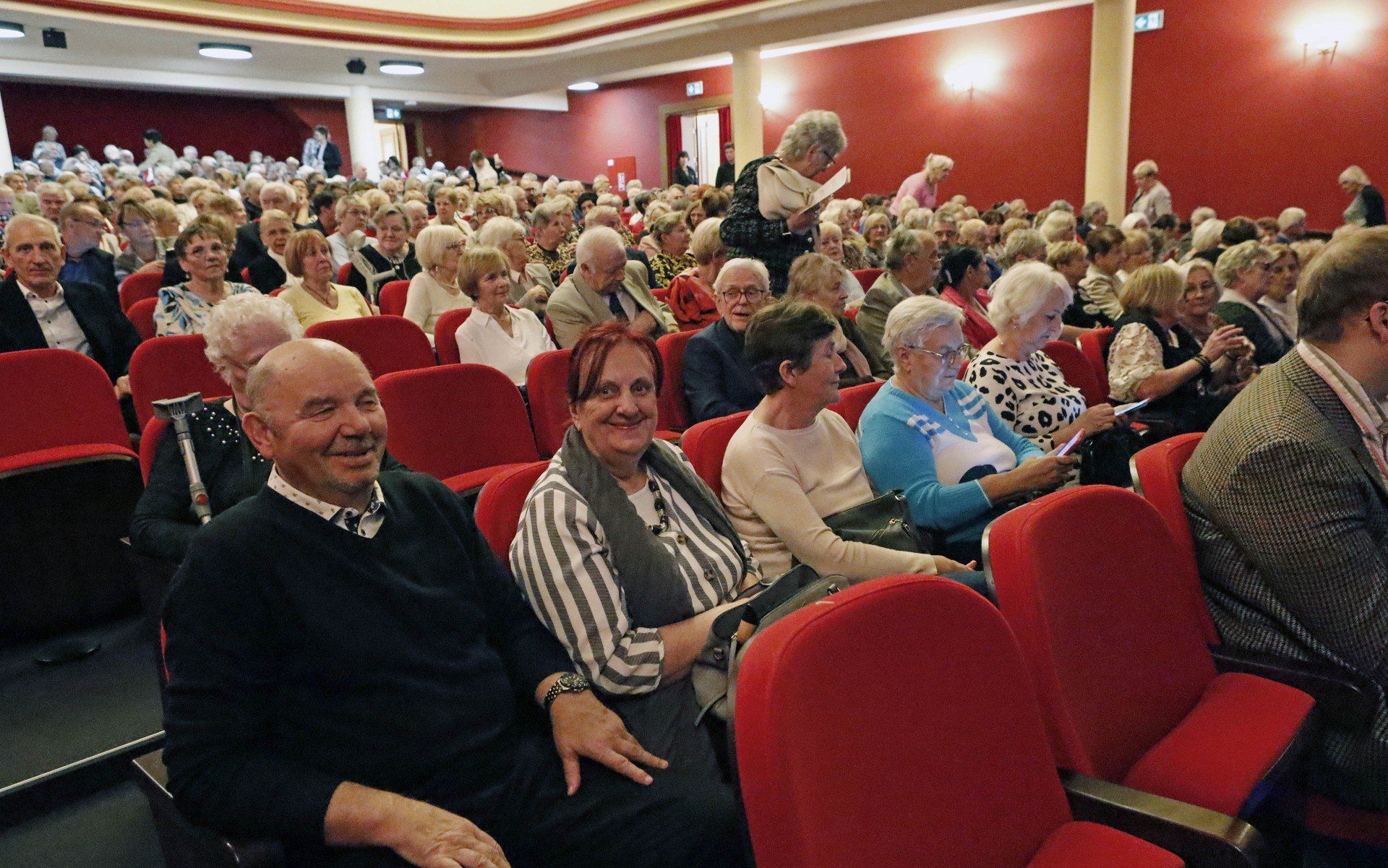 Koncert dla seniorów w teatrze w Grudziądzu
